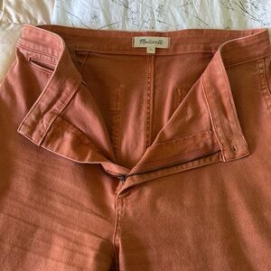 Madewell denim crops